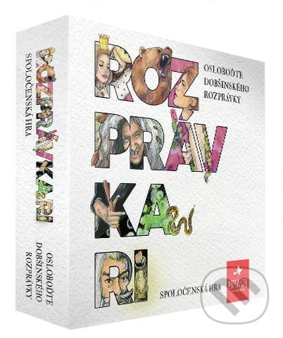 Spoločenská hra: Rozprávkari (Matúš Teplický). 3via, 2017 Spoločenská hra: Rozprávkari (Matúš Teplický). 3via, 2017