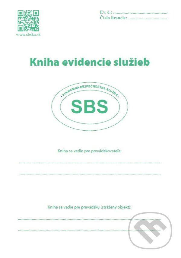 Kniha evidencie služieb (Tatrapol). Tatrapol, 2017 Kniha evidencie služieb (Tatrapol). Tatrapol, 2017