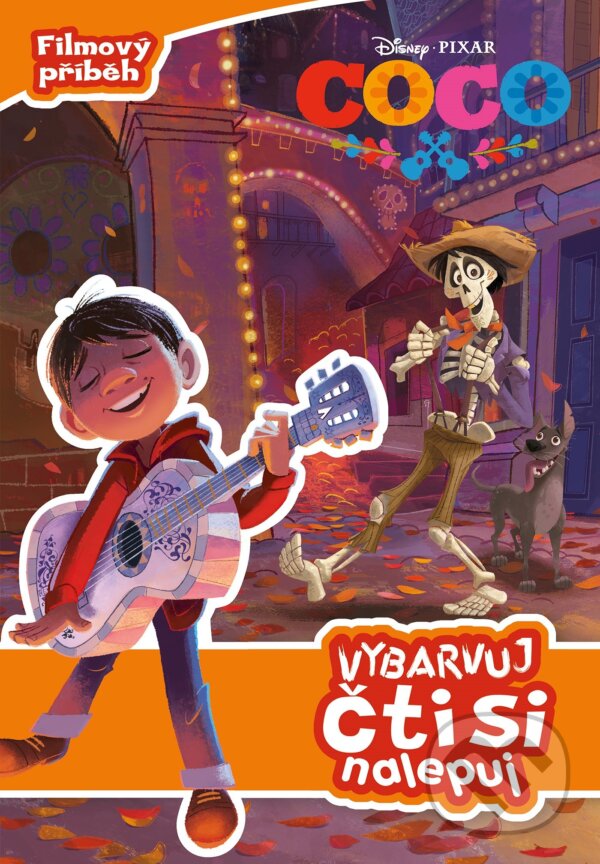 Kniha: Coco: Vybarvuj, čti si, nalepuj (Egmont ČR). Egmont ČR, 2018 Kniha: Coco: Vybarvuj, čti si, nalepuj (Egmont ČR). Egmont ČR, 2018