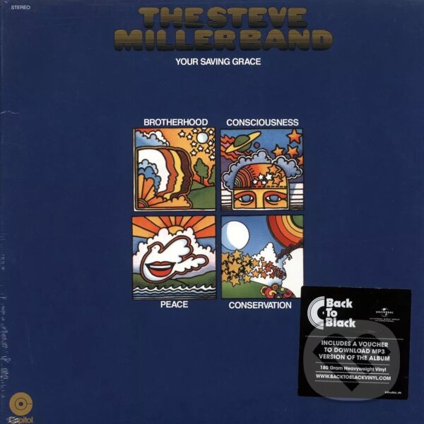 Hudební CD: The Steve Miller Band: Your Saving Grace LP (Universal Music). Universal Music Hudební CD: The Steve Miller Band: Your Saving Grace LP (Universal Music). Universal Music