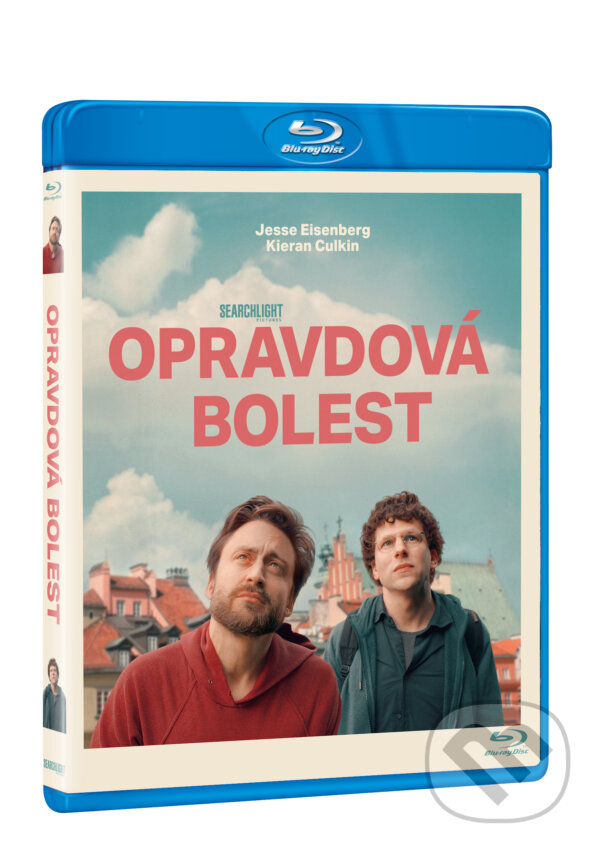 Film: Opravdová bolest (Jesse Eisenberg) (Blu-ray). Magicbox, 2025 Film: Opravdová bolest (Jesse Eisenberg) (Blu-ray). Magicbox, 2025
