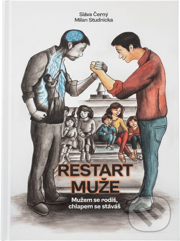 Kniha: Restart muže (Milan Studnička a Sláva Černý). , 2023 Kniha: Restart muže (Milan Studnička a Sláva Černý). , 2023