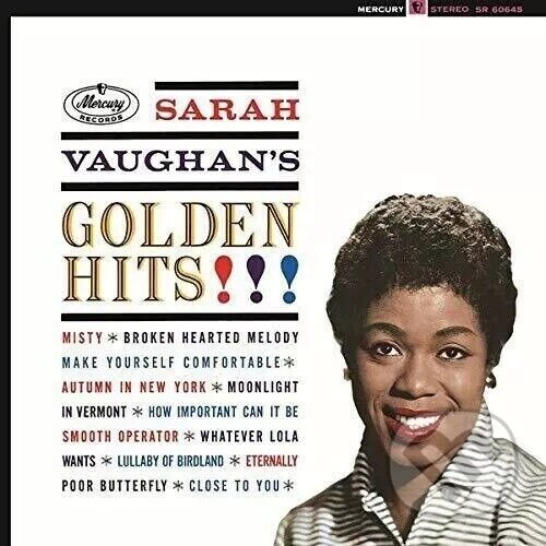 Hudební CD: Sarah Vaughan: Golden Hits LP (Universal Music). Universal Music Hudební CD: Sarah Vaughan: Golden Hits LP (Universal Music). Universal Music