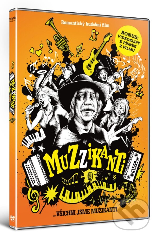 Film: Muzzikanti (Dušan Rapoš) (DVD). Hollywood, 2017 Film: Muzzikanti (Dušan Rapoš) (DVD). Hollywood, 2017