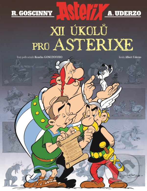Kniha: Asterix: XII úkolů pro Asterixe (René Goscinny). Egmont ČR, 2018 Kniha: Asterix: XII úkolů pro Asterixe (René Goscinny). Egmont ČR, 2018