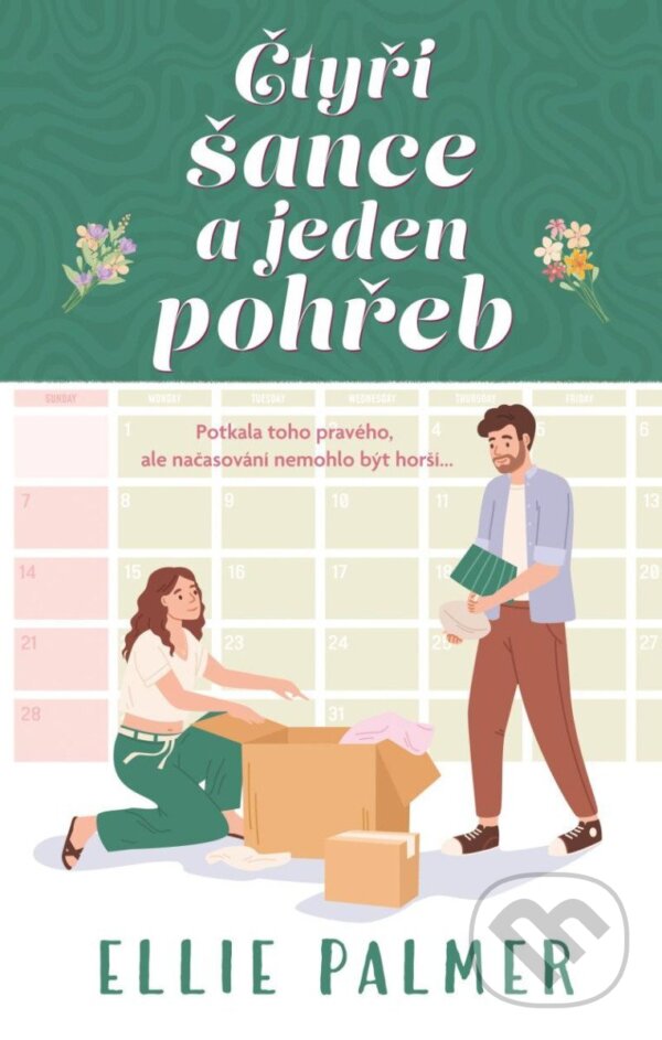 Kniha: Čtyři šance a jeden pohřeb (Ellie Palmer). Ikar CZ, 2025 Kniha: Čtyři šance a jeden pohřeb (Ellie Palmer). Ikar CZ, 2025