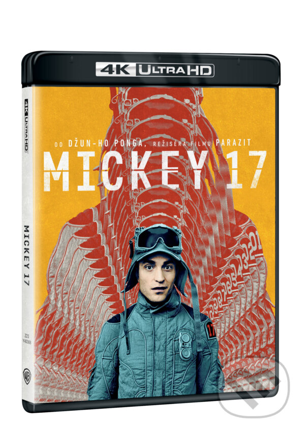 Film: Mickey 17 Ultra HD Blu-ray (Džun-ho Pong) (UltraHDBlu-ray). Magicbox, 2025 Film: Mickey 17 Ultra HD Blu-ray (Džun-ho Pong) (UltraHDBlu-ray). Magicbox, 2025