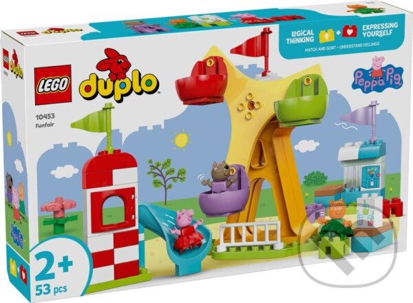 Společenská hra: LEGO® DUPLO® 10453 Zábavný park (LEGO). LEGO, 2025 Společenská hra: LEGO® DUPLO® 10453 Zábavný park (LEGO). LEGO, 2025