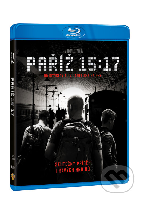 Film: Paříž 15:17 (Clint Eastwood) (Blu-ray). Magicbox, 2018 Film: Paříž 15:17 (Clint Eastwood) (Blu-ray). Magicbox, 2018