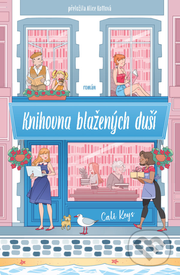 Kniha: Knihovna blažených duší (Cali Keys). Kontrast, 2025 Kniha: Knihovna blažených duší (Cali Keys). Kontrast, 2025