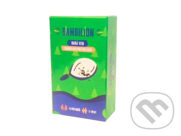 Společenská hra: Bambilion: Hurá ven (Dummy Bear). Dummy Bear, 2024 Společenská hra: Bambilion: Hurá ven (Dummy Bear). Dummy Bear, 2024