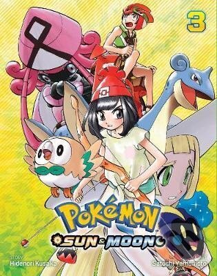 Kniha: Pokemon: Sun & Moon 3 (Hidenori Kusaka). Viz Media, 2019 Kniha: Pokemon: Sun & Moon 3 (Hidenori Kusaka). Viz Media, 2019