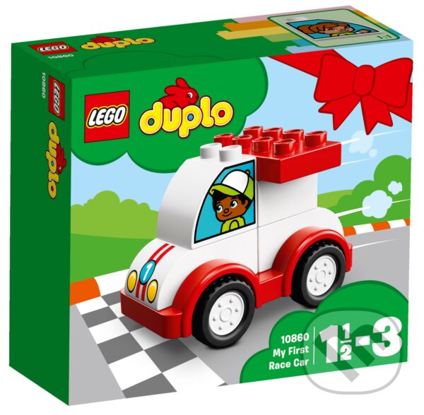 LEGO DUPLO My First 10860 Moje prvé pretekárske auto, LEGO, 2018