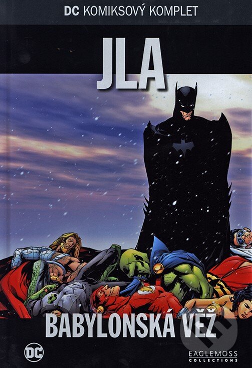 Kniha: JLA - Babylonská věž (Gardner Fox, Dan Johnson, Howard Porter a Mark Waid). Eaglemoss, 2017 Kniha: JLA - Babylonská věž (Gardner Fox, Dan Johnson, Howard Porter a Mark Waid). Eaglemoss, 2017
