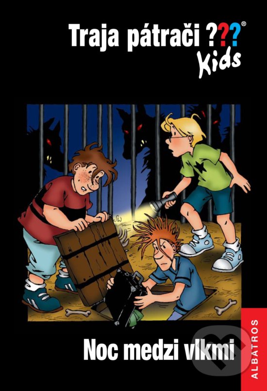Kniha: Traja pátrači Kids: Noc medzi vlkmi (Ulf Blanck). Albatros SK, 2018 Kniha: Traja pátrači Kids: Noc medzi vlkmi (Ulf Blanck). Albatros SK, 2018