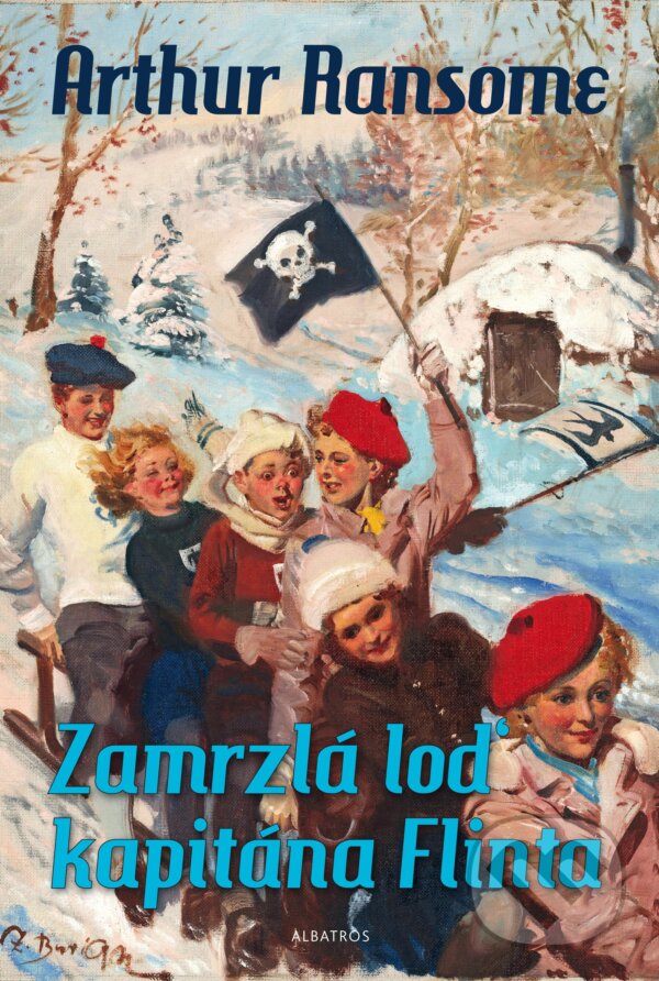 Kniha: Zamrzlá loď kapitána Flinta (Arthur Ransome). Albatros CZ, 2018 Kniha: Zamrzlá loď kapitána Flinta (Arthur Ransome). Albatros CZ, 2018