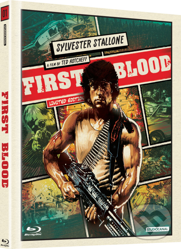 Film: Rambo 1. Digibook (Ted Kotcheff) (Steelbook). Bonton Film, 2018 Film: Rambo 1. Digibook (Ted Kotcheff) (Steelbook). Bonton Film, 2018