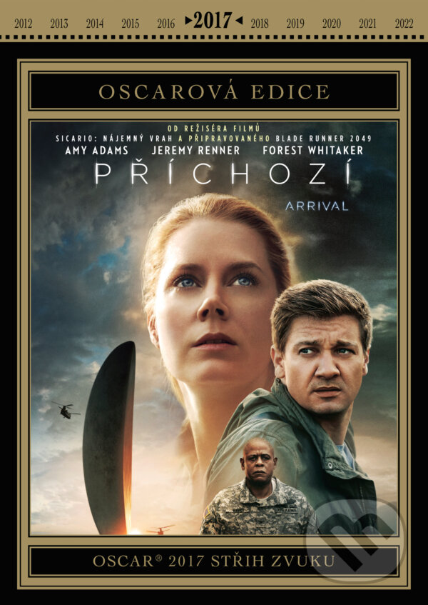 Film: Příchozí (Denis Villeneuve) (DVD). Bonton Film, 2018 Film: Příchozí (Denis Villeneuve) (DVD). Bonton Film, 2018
