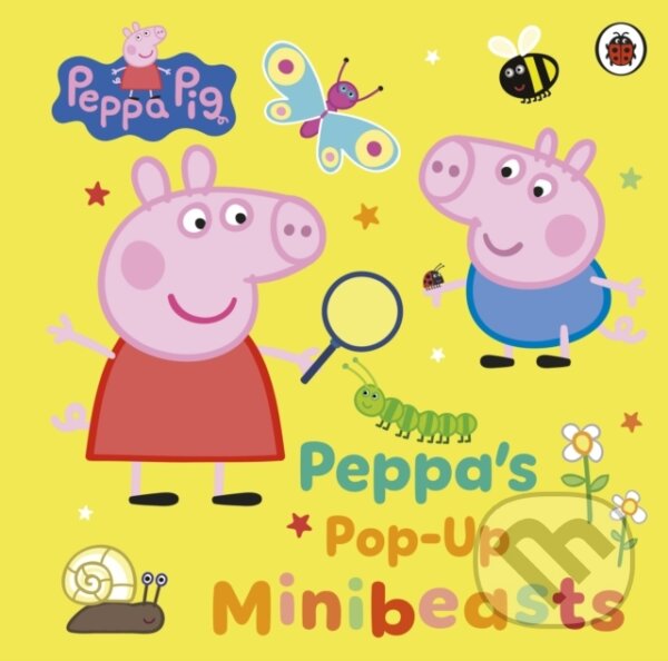 Kniha: Peppa Pig: Peppa’s Pop-Up Minibeasts (Peppa Pig). Penguin Random House Childrens UK, 2025 Kniha: Peppa Pig: Peppa’s Pop-Up Minibeasts (Peppa Pig). Penguin Random House Childrens UK, 2025