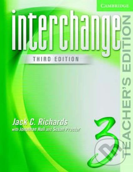 Kniha: Interchange 3 Teacher´s Edition, 3rd edition (C. Jack Richards). Cambridge University Press, 2005 Kniha: Interchange 3 Teacher´s Edition, 3rd edition (C. Jack Richards). Cambridge University Press, 2005