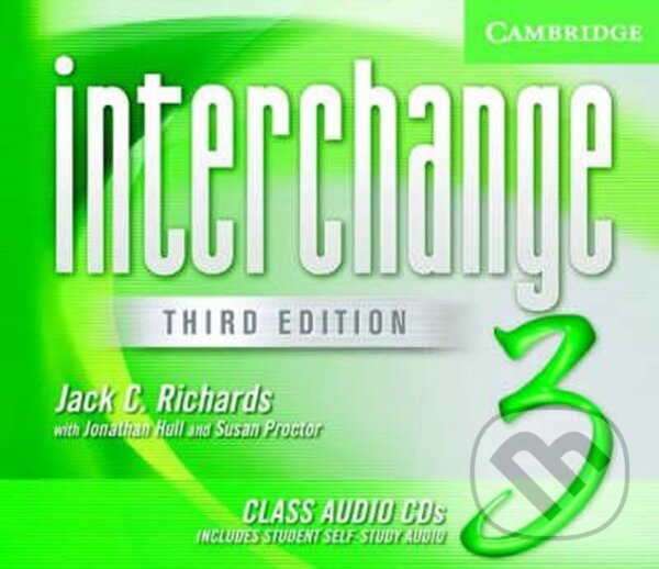 Kniha: Interchange 3 CDs (4), 3rd edition (C. Jack Richards). Cambridge University Press, 2005 Kniha: Interchange 3 CDs (4), 3rd edition (C. Jack Richards). Cambridge University Press, 2005