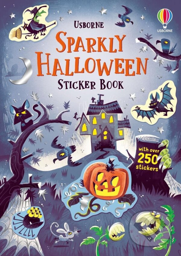 Kniha: Sparkly Halloween: Sticker Book (Kristie Pickersgill). Usborne, 2022 Kniha: Sparkly Halloween: Sticker Book (Kristie Pickersgill). Usborne, 2022