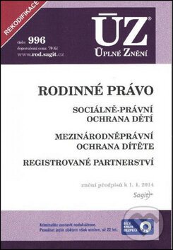 Kniha: ÚZ 996 Rodinné právo (Sagit). Sagit Kniha: ÚZ 996 Rodinné právo (Sagit). Sagit