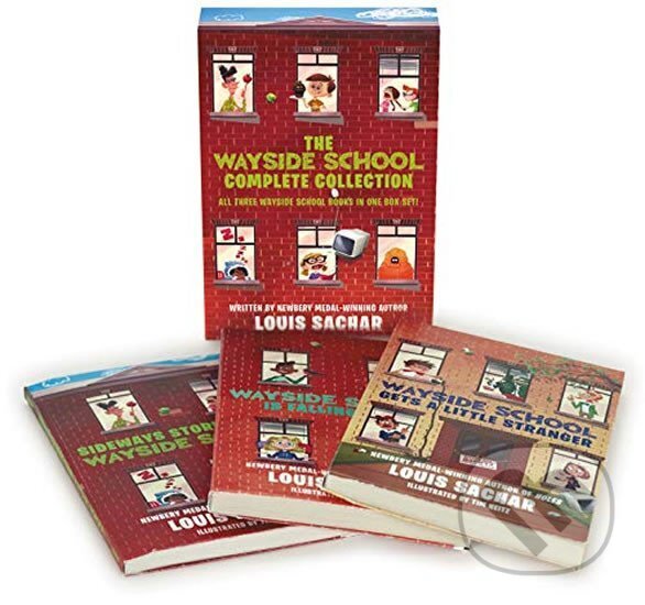 Kniha: The Wayside School Collection Box Set : Wayside School Is Falling Down, Sideays Stories from Wayside School, Wayside School Gets a Little Stranger (Louis Sachar). HarperCollins Publishers, 2019 Kniha: The Wayside School Collection Box Set : Wayside School Is Falling Down, Sideays Stories from Wayside School, Wayside School Gets a Little Stranger (Louis Sachar). HarperCollins Publishers, 2019