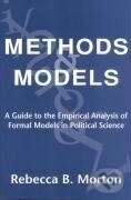 Kniha: Methods and Models (Rebecca B. Morton). Cambridge University Press, 2008 Kniha: Methods and Models (Rebecca B. Morton). Cambridge University Press, 2008