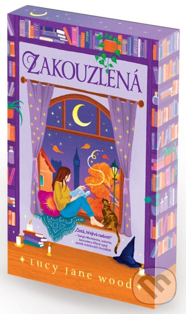 Kniha: Zakouzlená (Lucy Jane Wood). Laser books, 2025 Kniha: Zakouzlená (Lucy Jane Wood). Laser books, 2025