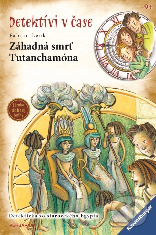 Kniha: Záhadná smrť Tutanchamóna (Fabian Lenk). Verbarium, 2018 Kniha: Záhadná smrť Tutanchamóna (Fabian Lenk). Verbarium, 2018