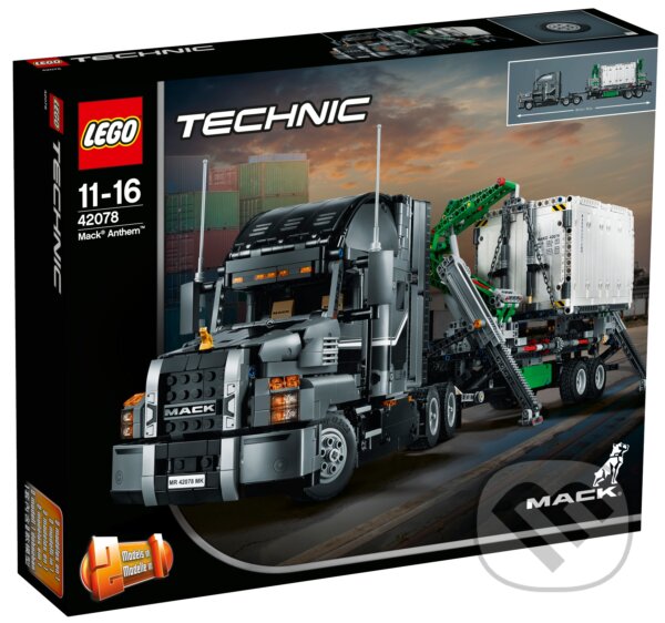 Společenská hra: LEGO Technic 42078 Mack® nákladiak (LEGO). LEGO, 2018 Společenská hra: LEGO Technic 42078 Mack® nákladiak (LEGO). LEGO, 2018