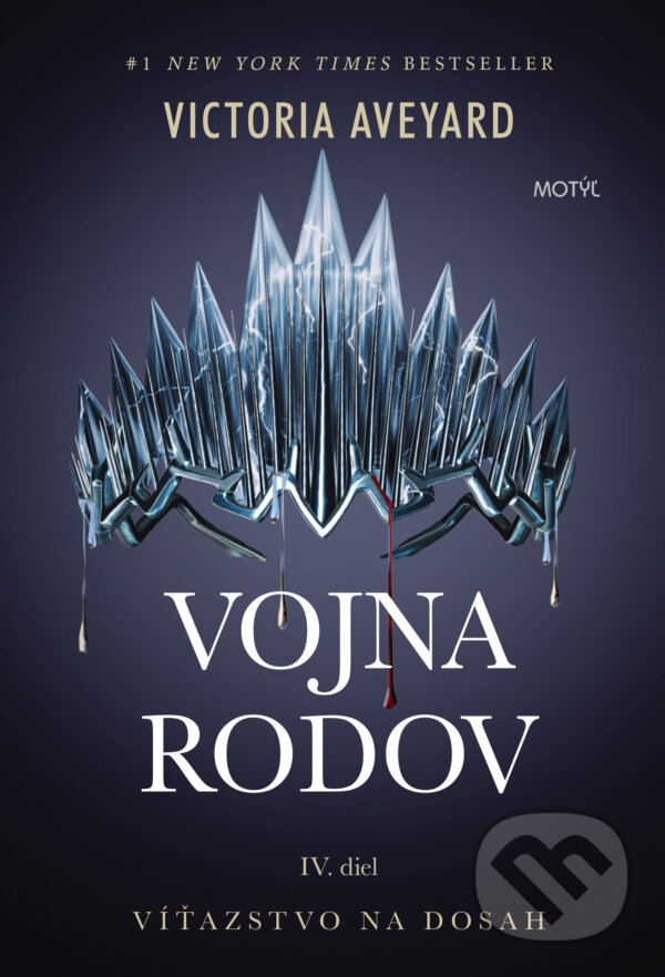 Kniha: Vojna rodov (Victoria Aveyard). Motýľ, 2018 Kniha: Vojna rodov (Victoria Aveyard). Motýľ, 2018