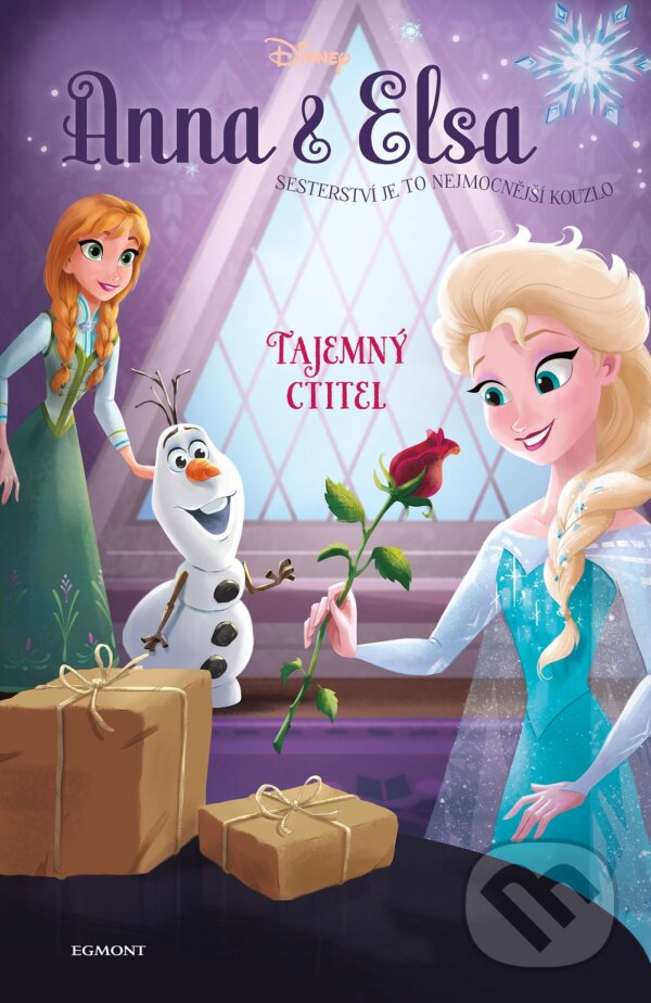 Kniha: Anna a Elsa: Tajemný ctitel (Erica David). Egmont ČR, 2018 Kniha: Anna a Elsa: Tajemný ctitel (Erica David). Egmont ČR, 2018