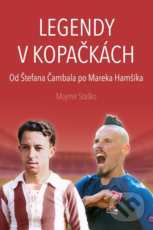 Kniha: Legendy v kopačkách (Mojmír Staško). Dajama, ŠportPress, 2025 Kniha: Legendy v kopačkách (Mojmír Staško). Dajama, ŠportPress, 2025