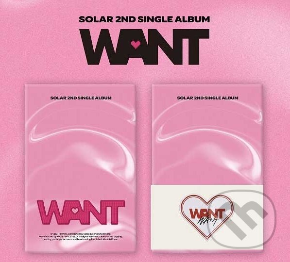 Hudební CD: Solar: Want / Poca Digital edition (Bertus). Bertus, 2025 Hudební CD: Solar: Want / Poca Digital edition (Bertus). Bertus, 2025