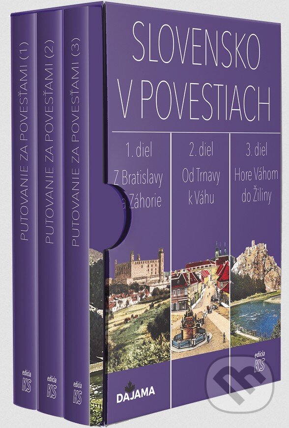 Kniha: Trilógia Slovensko v povestiach (Ján Lacika). DAJAMA, 2025 Kniha: Trilógia Slovensko v povestiach (Ján Lacika). DAJAMA, 2025