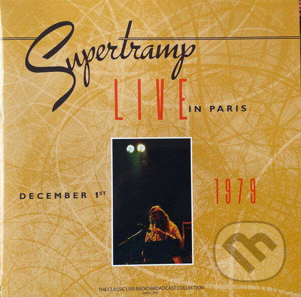 Hudební CD: Supertramp: Live In Paris 1979 (Splatter) LP (Fermata CZ). Fermata CZ, 2025 Hudební CD: Supertramp: Live In Paris 1979 (Splatter) LP (Fermata CZ). Fermata CZ, 2025