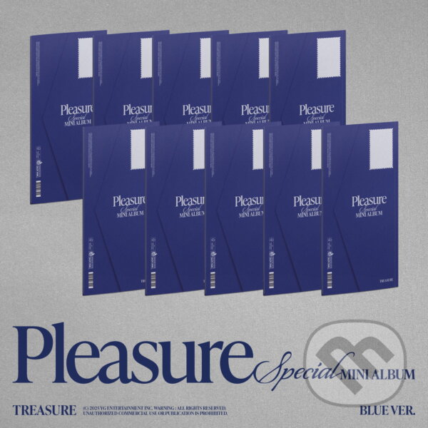 Hudební CD: Treasure: Treasure Special Mini / Blue edition (Bertus). Bertus, 2025 Hudební CD: Treasure: Treasure Special Mini / Blue edition (Bertus). Bertus, 2025