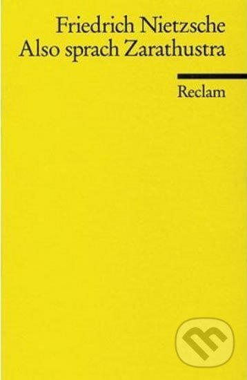 Kniha: Also Sprach Zarathustra (Friedrich Nietzsche). , 1986 Kniha: Also Sprach Zarathustra (Friedrich Nietzsche). , 1986