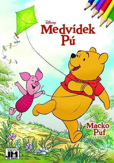Kniha: Medvídek Pů - Omalovánky A5 (neuvedený autor). Jiří Models, 2013 Kniha: Medvídek Pů - Omalovánky A5 (neuvedený autor). Jiří Models, 2013