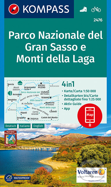 Parco Nazionale del Gran Sasso e Monti della Laga, Kompass, 2018
