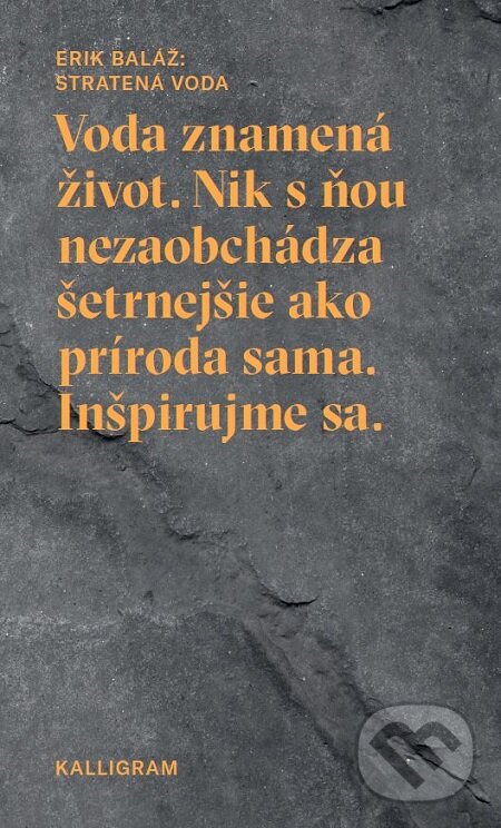 E-kniha: Stratená voda (Erik Baláž). Absynt E-kniha: Stratená voda (Erik Baláž). Absynt