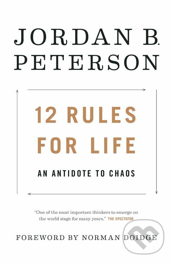 Kniha: 12 Rules For Life (Jordan B. Peterson). Allen Lane, 2018 Kniha: 12 Rules For Life (Jordan B. Peterson). Allen Lane, 2018