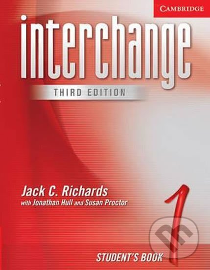 Kniha: Interchange 1 Student´s Book, 3rd edition (C. Jack Richards). Cambridge University Press, 2005 Kniha: Interchange 1 Student´s Book, 3rd edition (C. Jack Richards). Cambridge University Press, 2005
