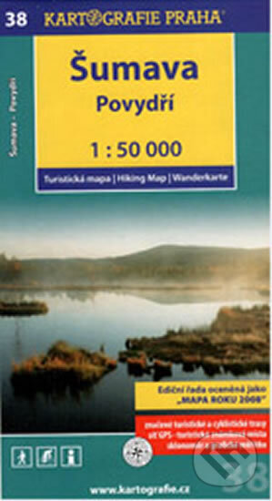 Kniha: Šumava - Povydří (Kartografie Praha). Kartografie Praha Kniha: Šumava - Povydří (Kartografie Praha). Kartografie Praha