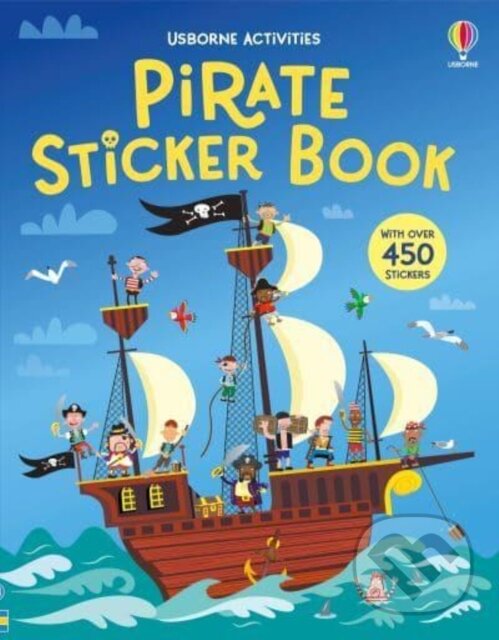 Kniha: Pirate Sticker Book (Fiona Watt). Usborne, 2025 Kniha: Pirate Sticker Book (Fiona Watt). Usborne, 2025