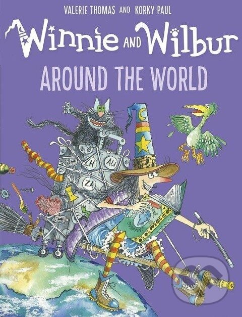 Kniha: Winnie and Wilbur: Around the World (Valerie Thomas). , 2021 Kniha: Winnie and Wilbur: Around the World (Valerie Thomas). , 2021