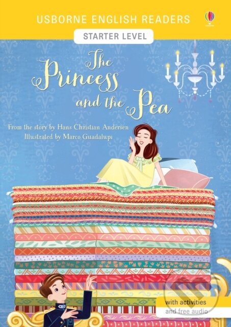 Kniha: The Princess and the Pea (Hans Christian Andersen). Usborne, 2019 Kniha: The Princess and the Pea (Hans Christian Andersen). Usborne, 2019