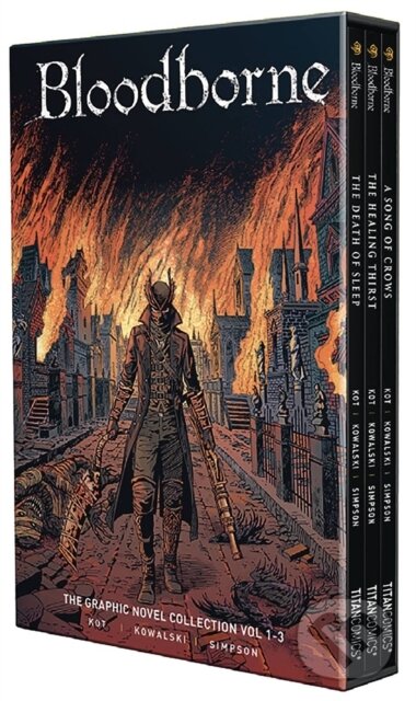 Kniha: Bloodborne, 1 - 3 Boxed set (Ales Kot). Titan Books, 2021 Kniha: Bloodborne, 1 - 3 Boxed set (Ales Kot). Titan Books, 2021